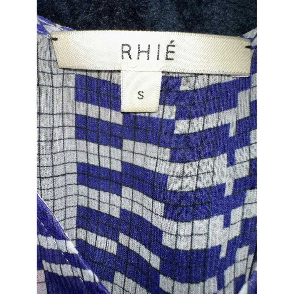 Rhie Silk mid-length dress - image 4