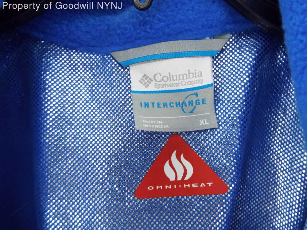 Columbia Men's White And Blue Jacket Size XL - image 3