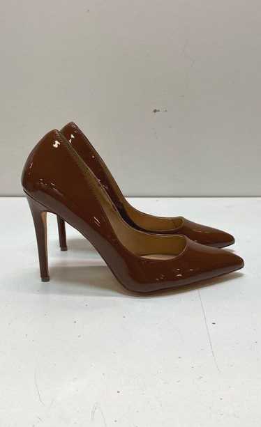 Steve Madden Patent Glossy Altisha Pumps Chocolate