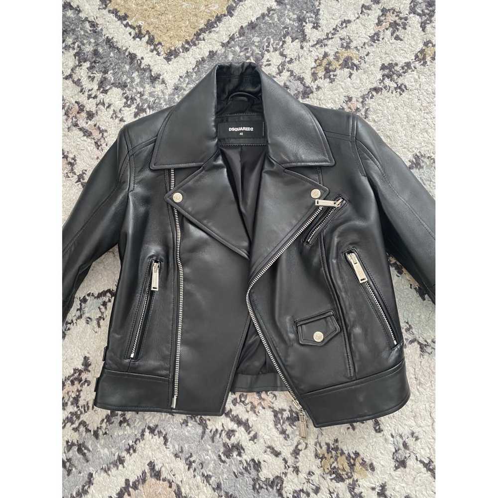 Dsquared2 Leather jacket - image 2