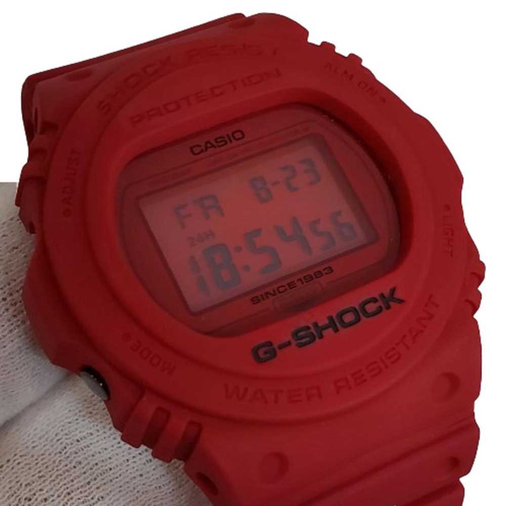 Casio G-SHOCK Casio Watch DW-5735C-4JR RED OUT St… - image 4