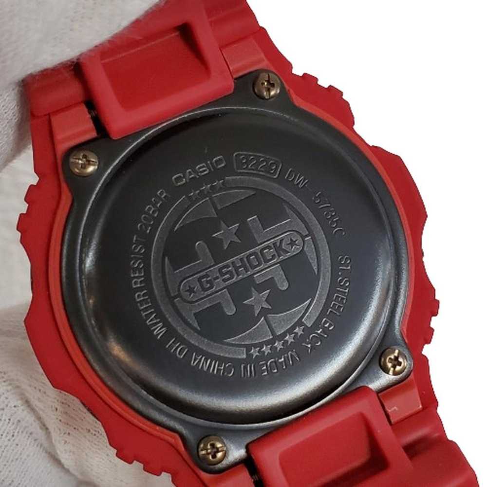 Casio G-SHOCK Casio Watch DW-5735C-4JR RED OUT St… - image 7