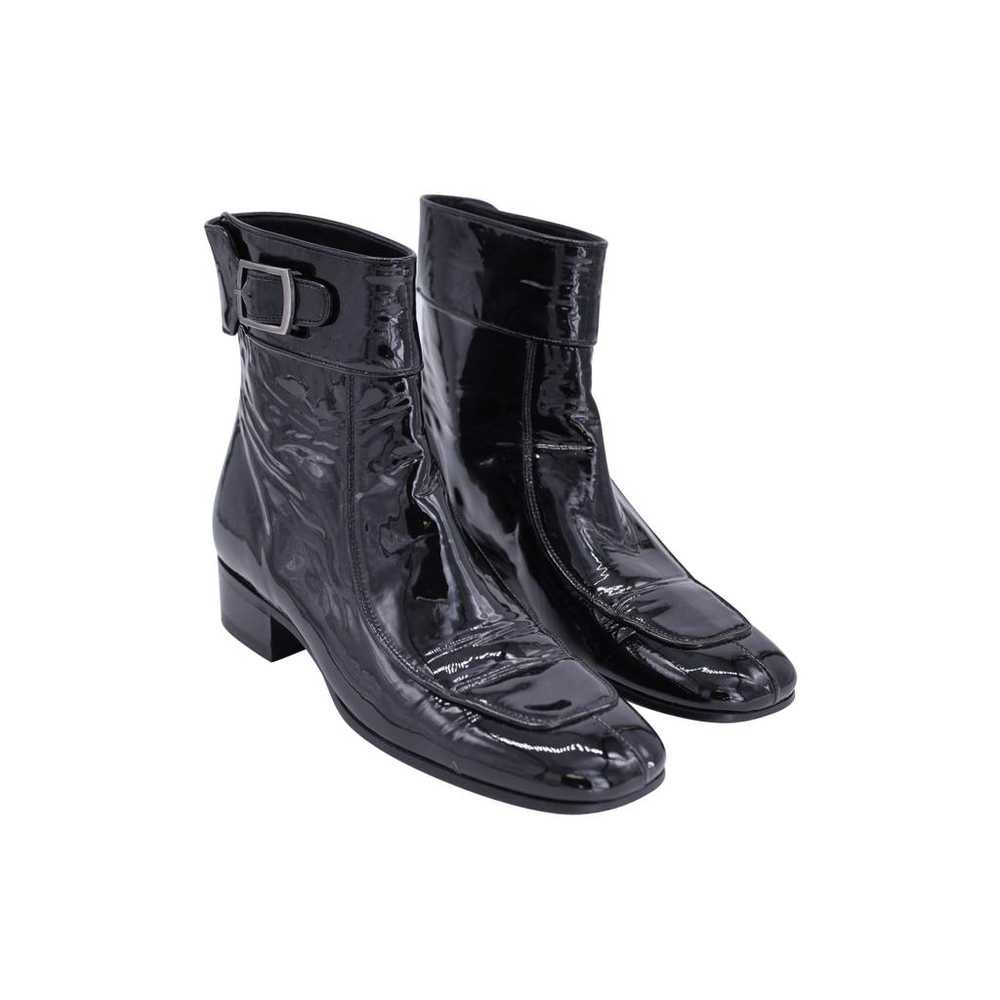 Saint Laurent Patent leather ankle boots - image 2