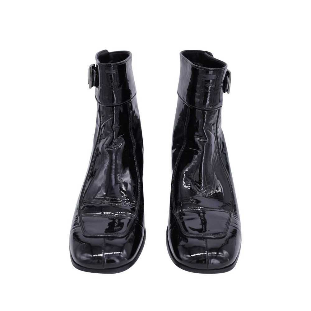 Saint Laurent Patent leather ankle boots - image 3