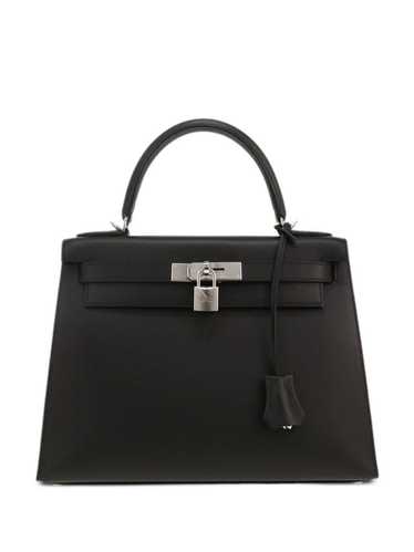 Hermès Pre-Owned Kelly 28 cm handbag - Black