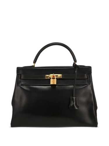 Hermès Pre-Owned 1980s Kelly 32 cm handbag - Black