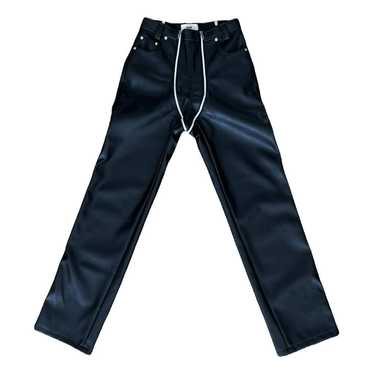 Gmbh Vegan leather straight pants - image 1