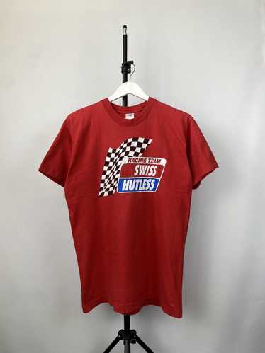 NASCAR × Racing × Vintage Racing 90s Swiss Hutles… - image 1