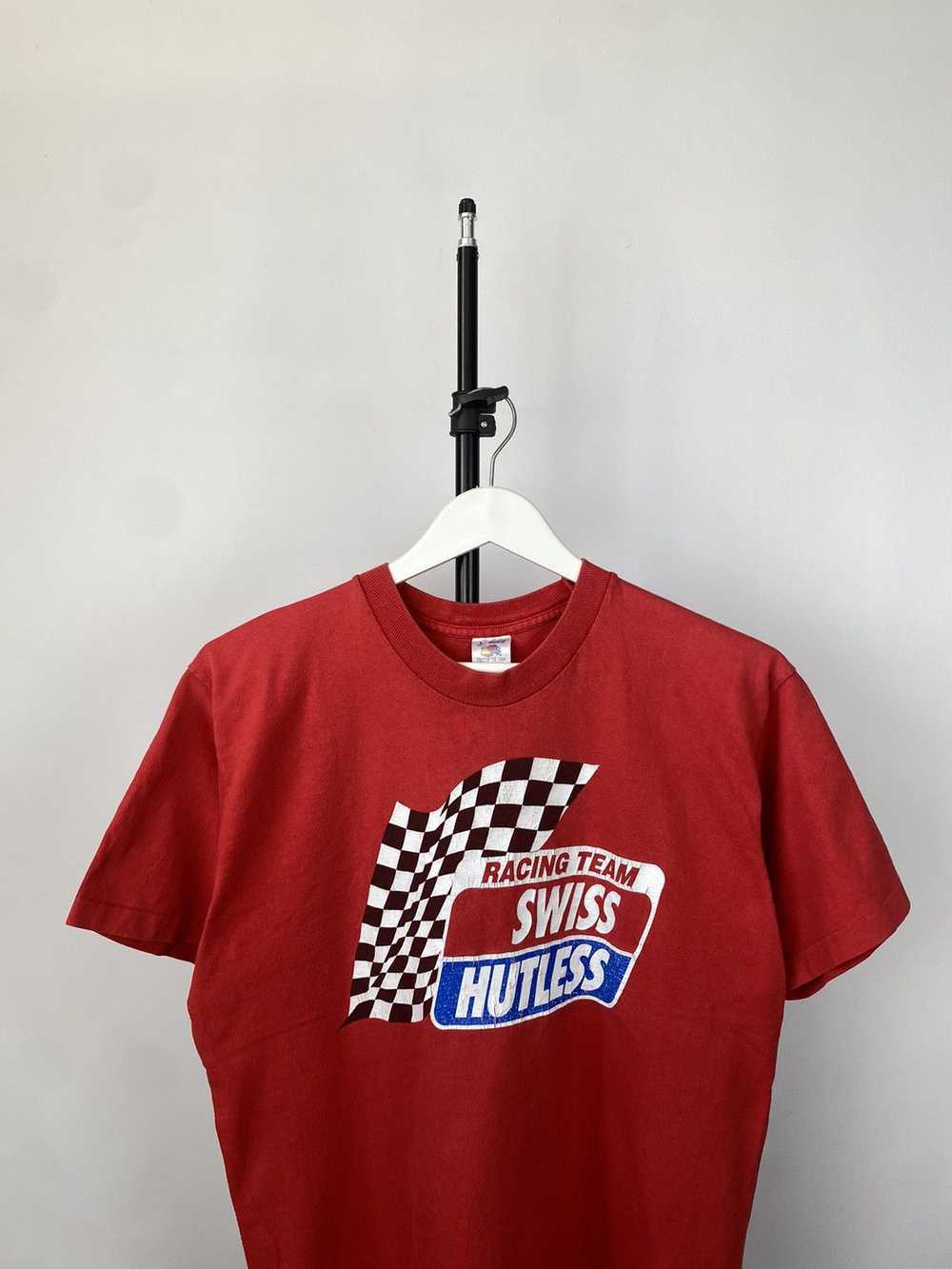 NASCAR × Racing × Vintage Racing 90s Swiss Hutles… - image 2