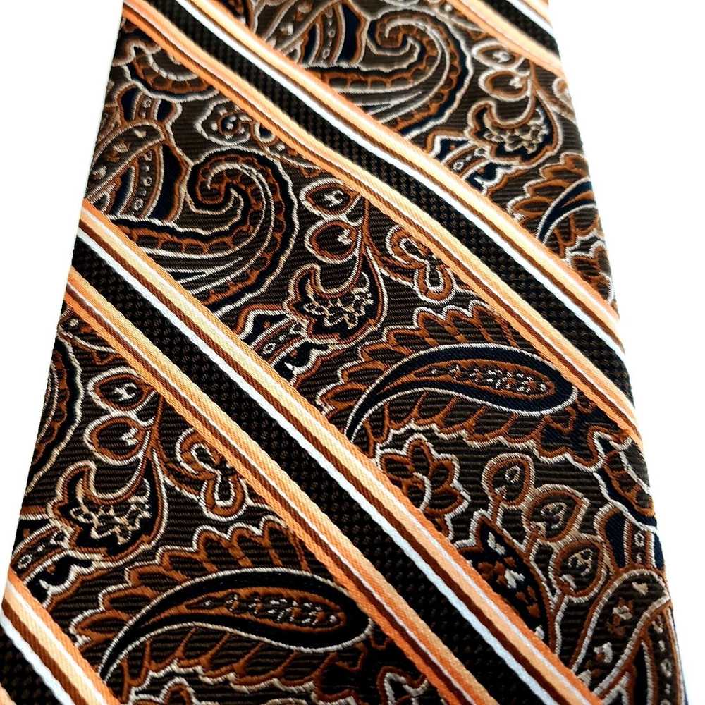 Pronto Uomo Pronto Uomo Couture Paisley Striped B… - image 2