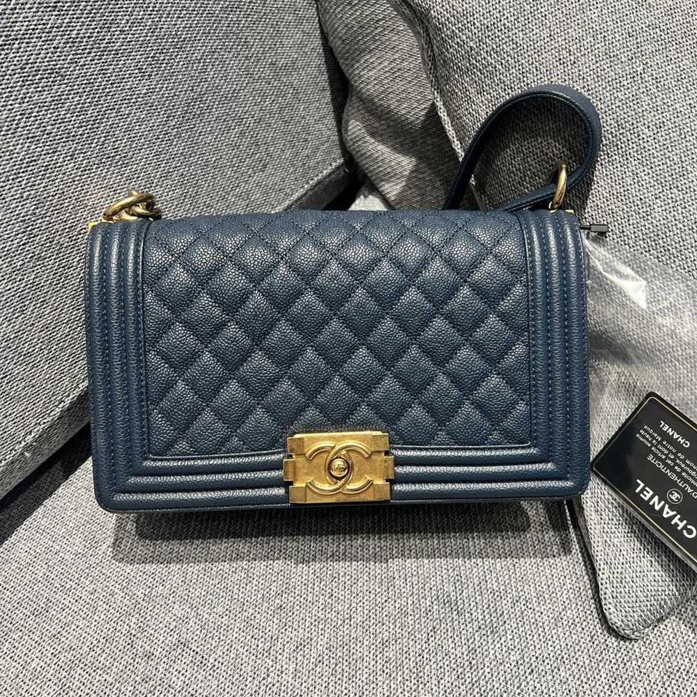 Chanel Boy leather crossbody bag - image 2