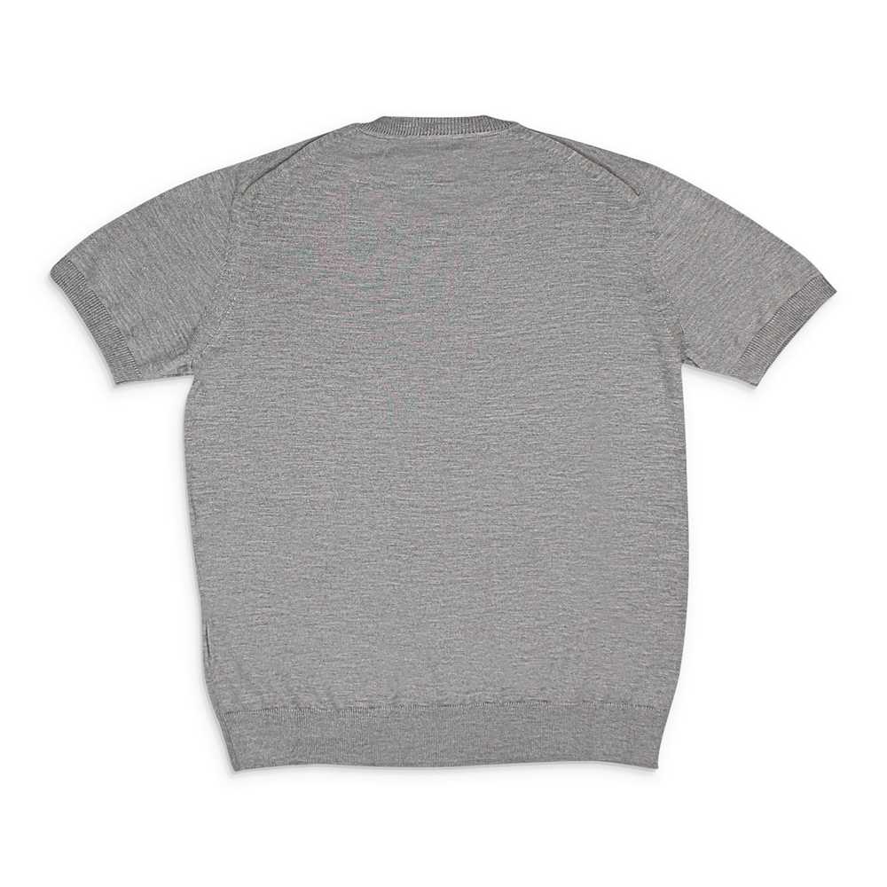 Amiri MA EMBROIDERED TEE Grey T-shirts Size XXXL - image 2