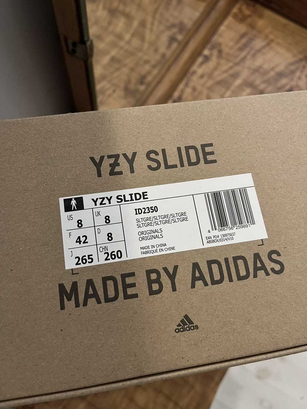 Adidas × Kanye West Adidas Yeezy Slide Slate Grey… - image 5