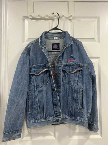 Denim Jacket × Planet Hollywood × Streetwear rare 