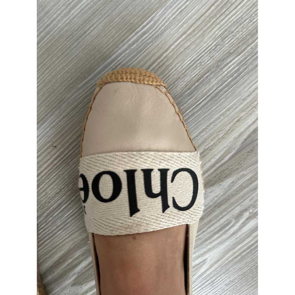 Chloé Woody leather espadrilles - image 5