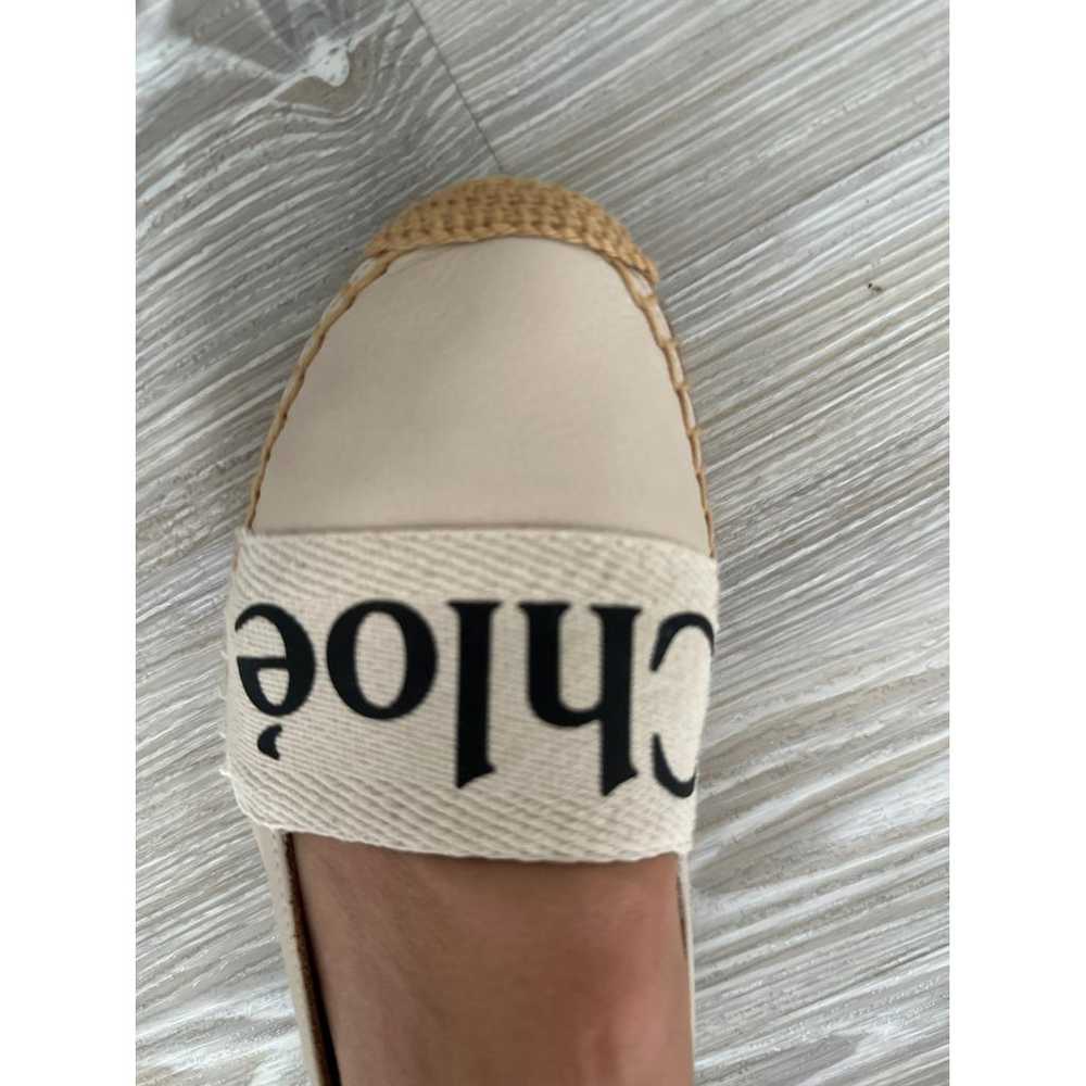 Chloé Woody leather espadrilles - image 6