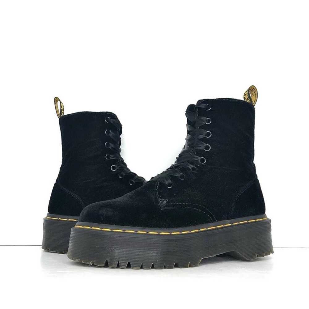 Dr. Martens Jadon velvet boots - image 3