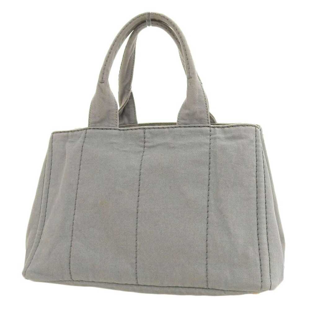 Prada PRADA Canapa Tote B1877B Handbag Bag Denim … - image 2