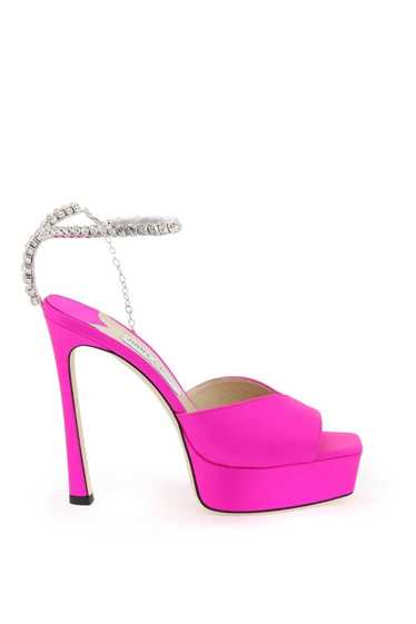 o1s22i1n1223 Saeda 125 Platform Sandals in Fuchsia - image 1