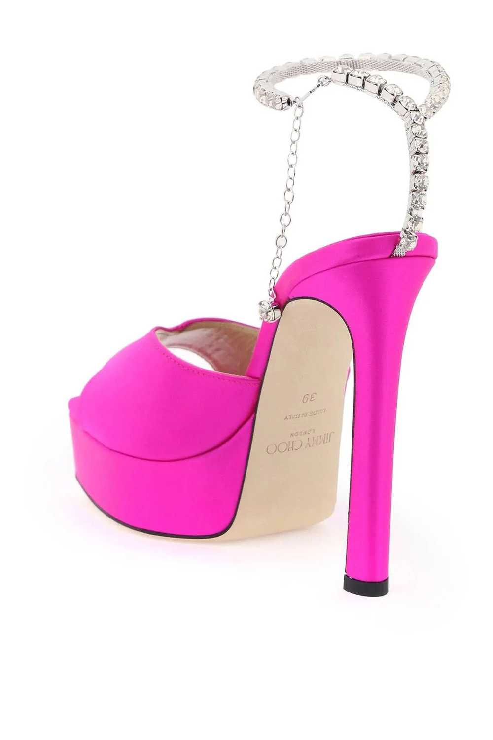 o1s22i1n1223 Saeda 125 Platform Sandals in Fuchsia - image 2