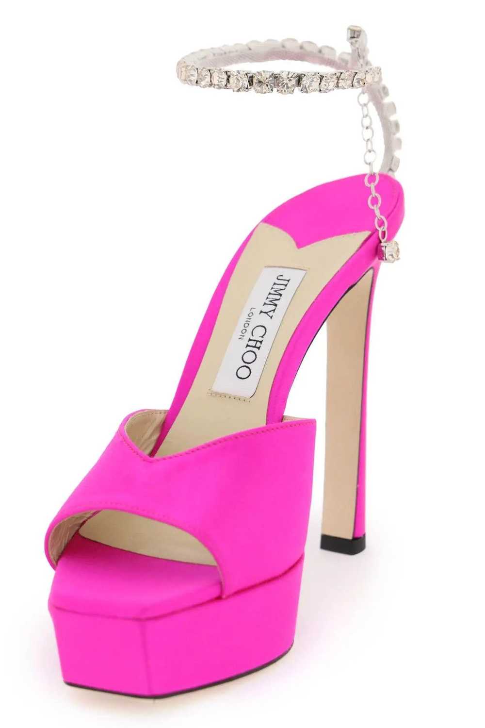 o1s22i1n1223 Saeda 125 Platform Sandals in Fuchsia - image 4