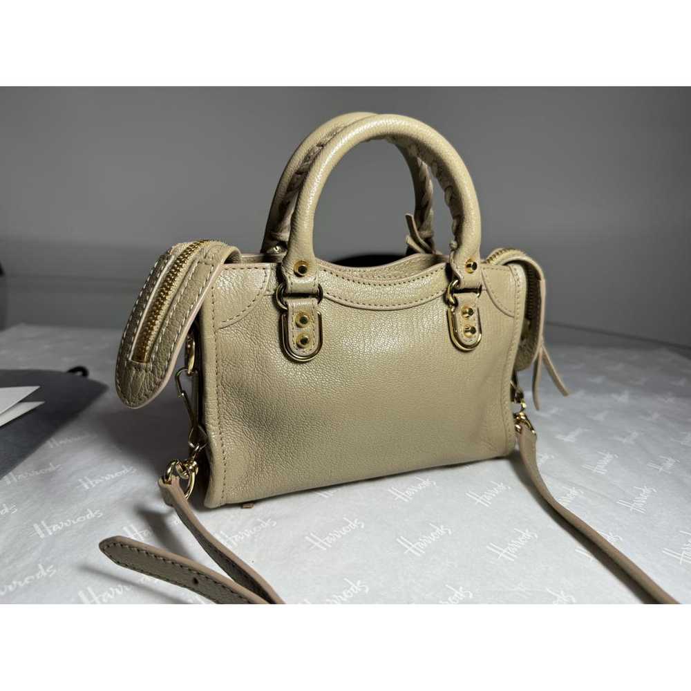 Balenciaga Classic Metalic leather handbag - image 5