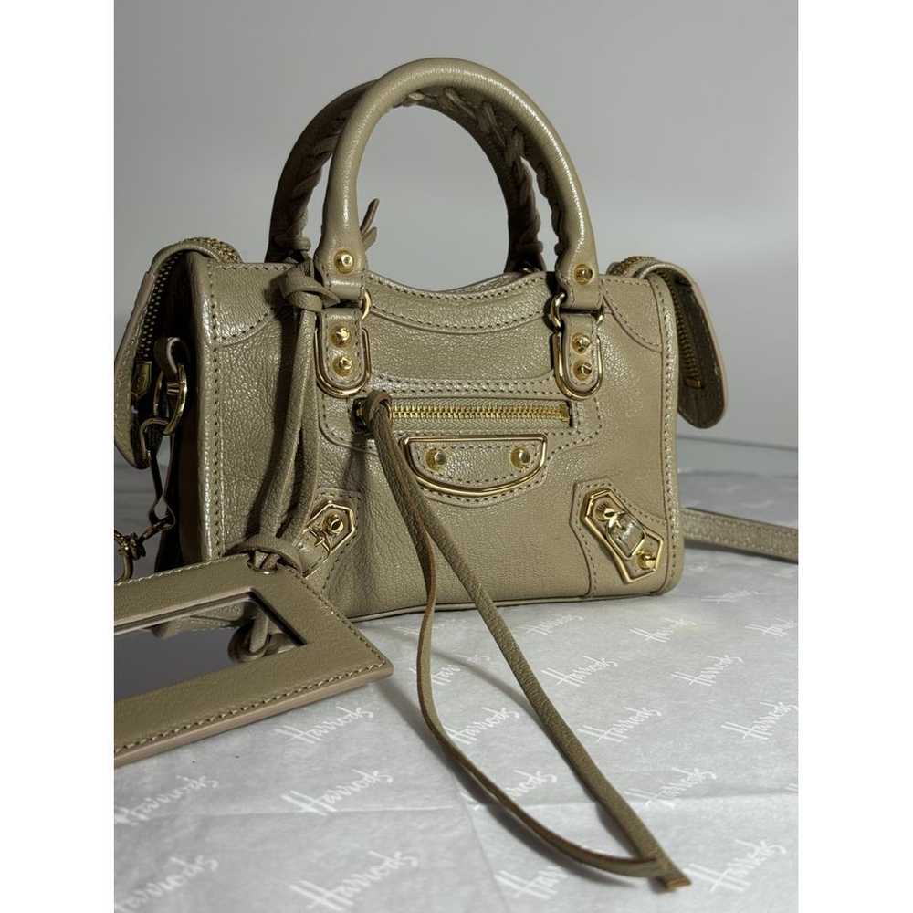 Balenciaga Classic Metalic leather handbag - image 8