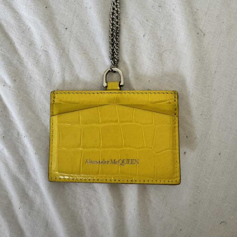 Alexander McQueen Leather small bag - image 3