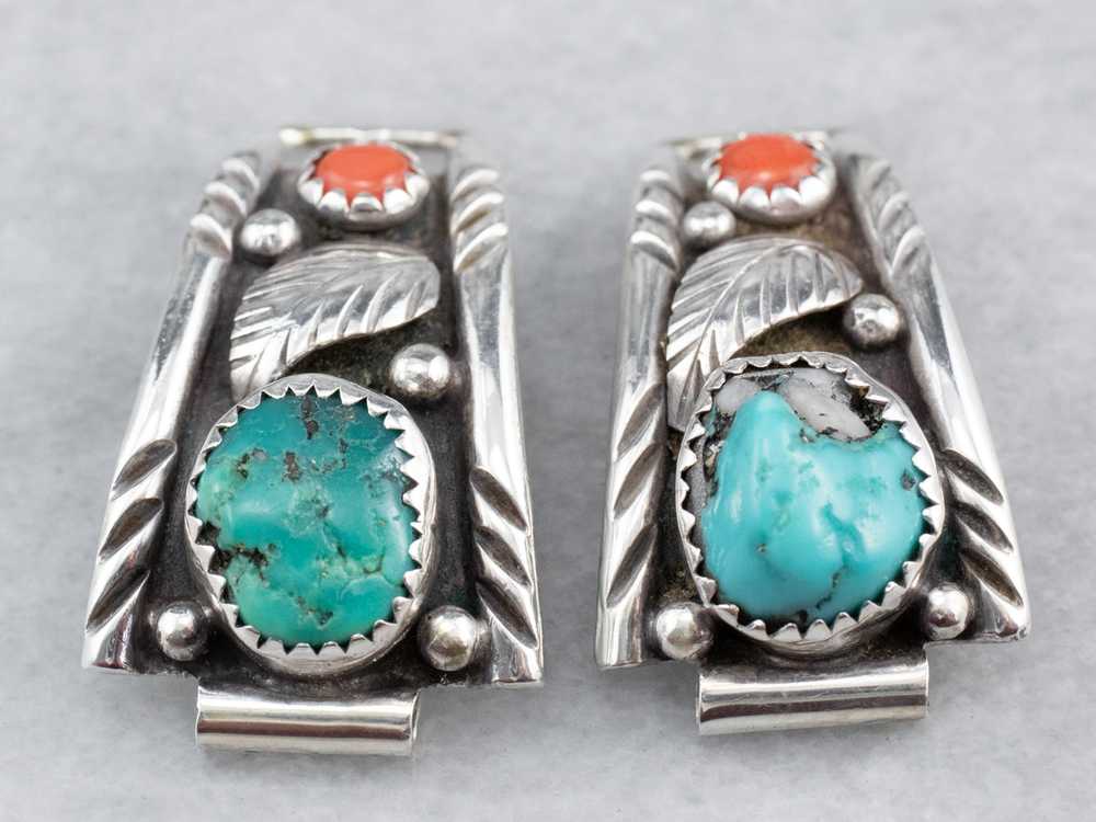 South West Style Turquoise and Coral Watch Tips - image 3