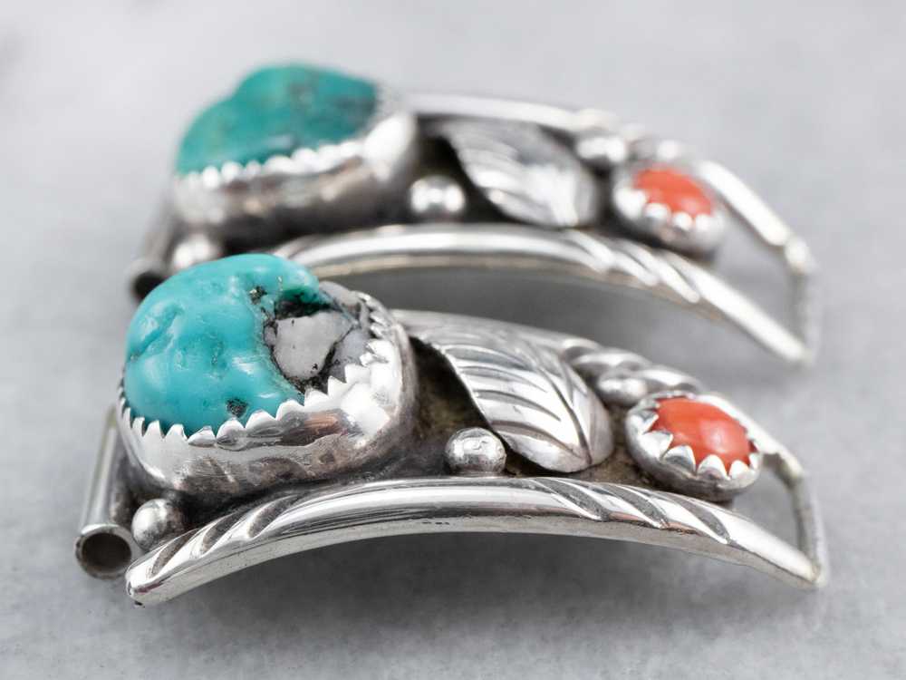 South West Style Turquoise and Coral Watch Tips - image 4