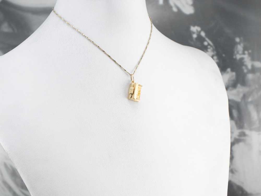 14K Gold Piano Charm - image 10