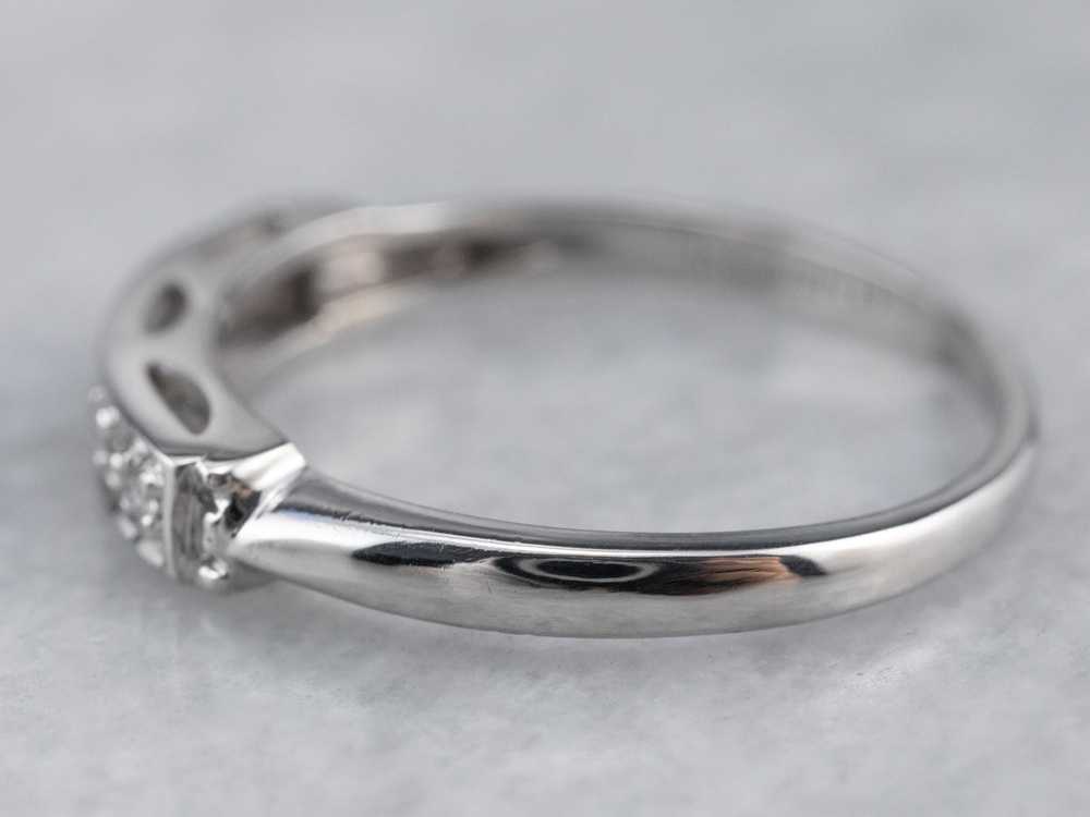 Platinum Diamond Wedding Band - image 4