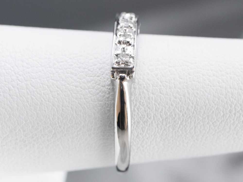 Platinum Diamond Wedding Band - image 9