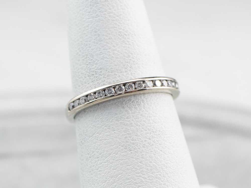 Channel Set Diamond Eternity Band - image 7