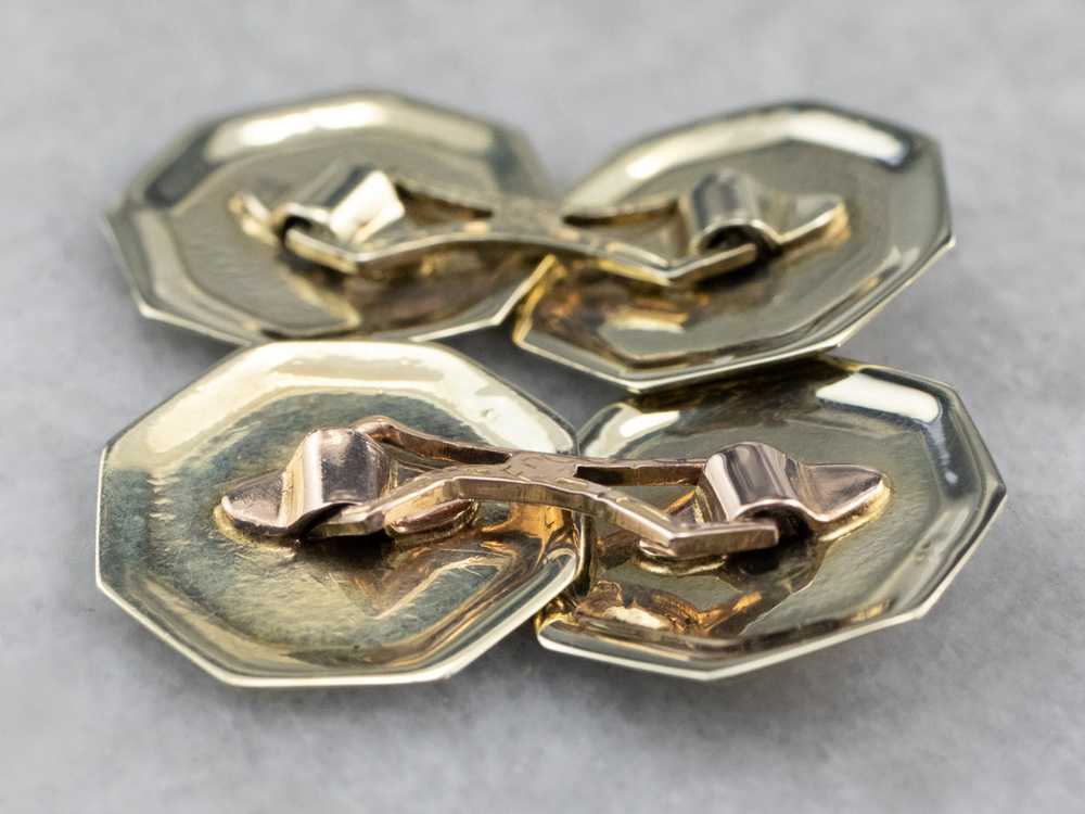 Old English "G" Monogrammed Cufflinks - image 5