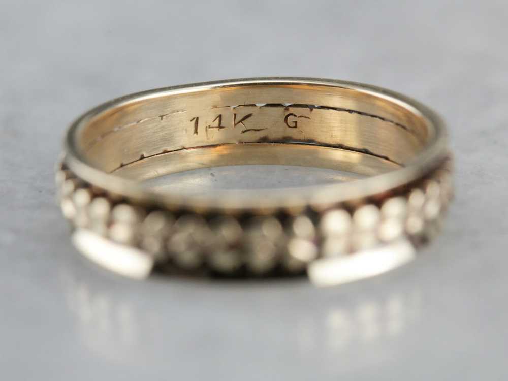 Antique Floral Pattern Band - image 3