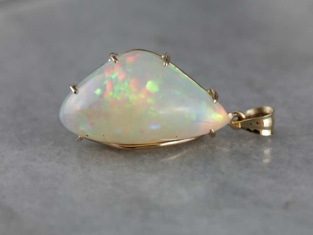 Glowing Opal Cocktail Pendant - image 1