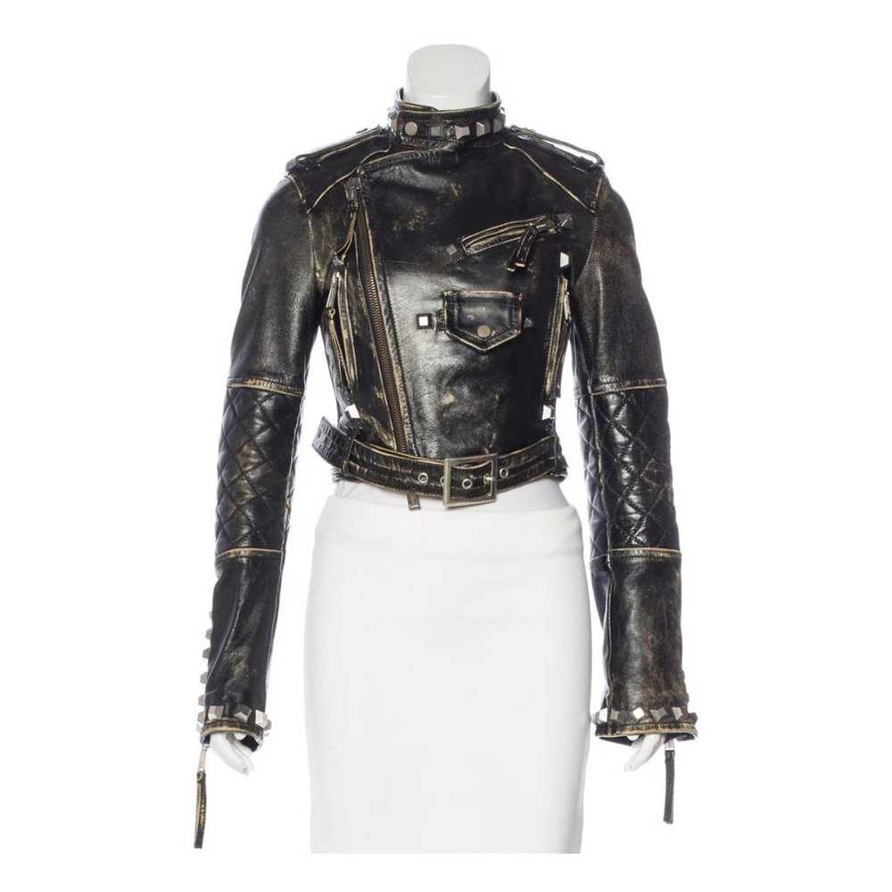 Dsquared2 Leather biker jacket - image 3