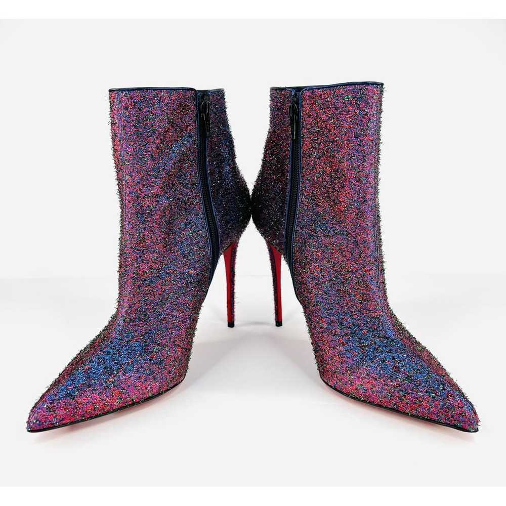 Christian Louboutin So Kate Booty cloth ankle boo… - image 9