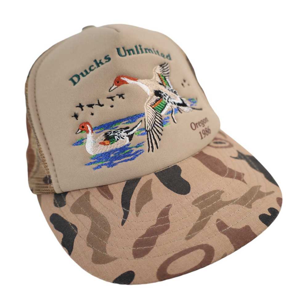 Vintage Vintage 1986 Ducks Unlimited Embroidered … - image 2