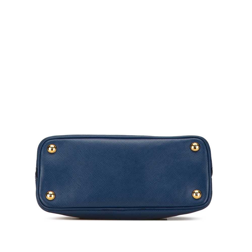 Blue Prada Small Saffiano Lux Promenade Satchel - image 4