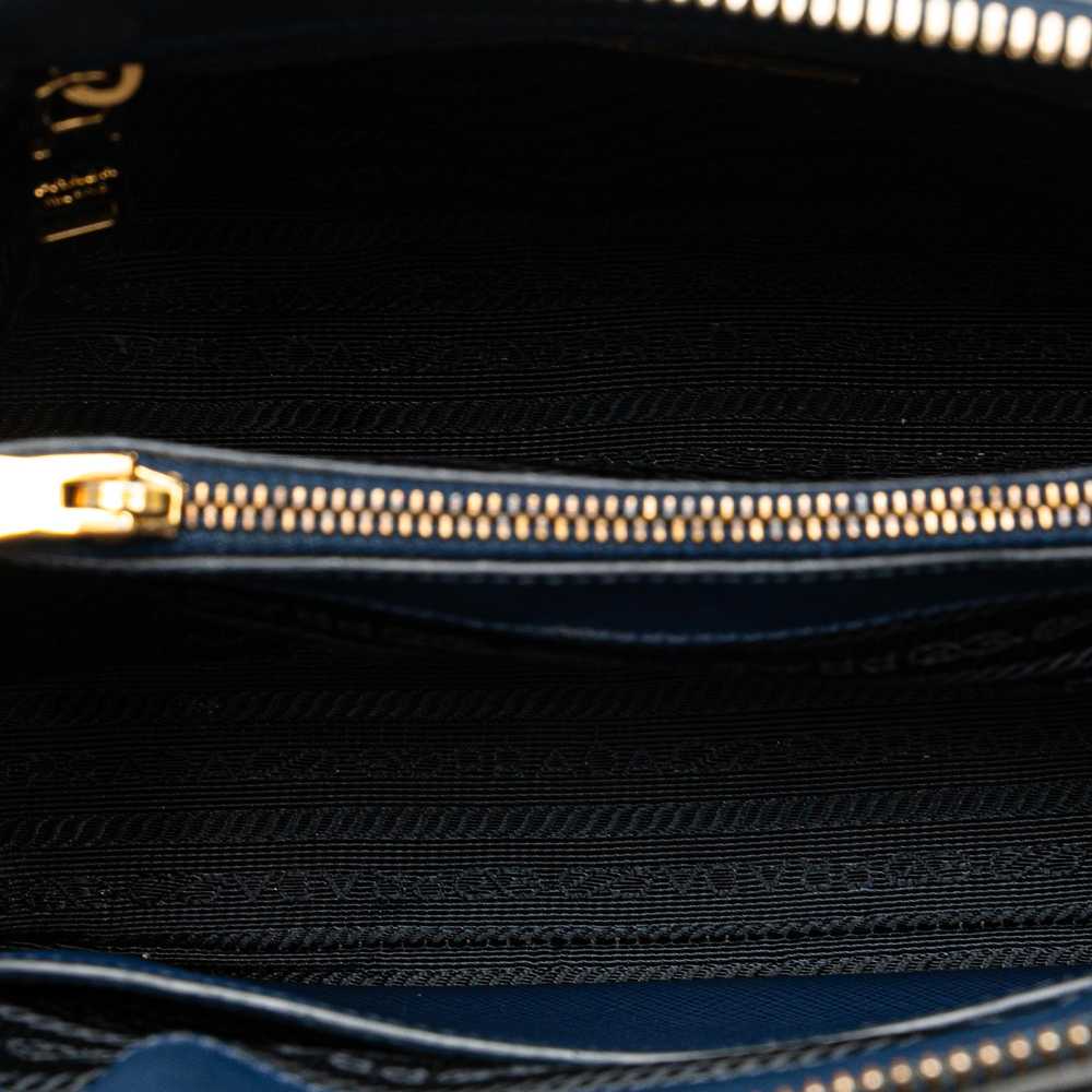 Blue Prada Small Saffiano Lux Promenade Satchel - image 5