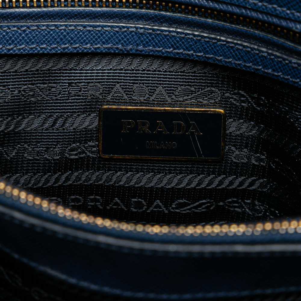 Blue Prada Small Saffiano Lux Promenade Satchel - image 6