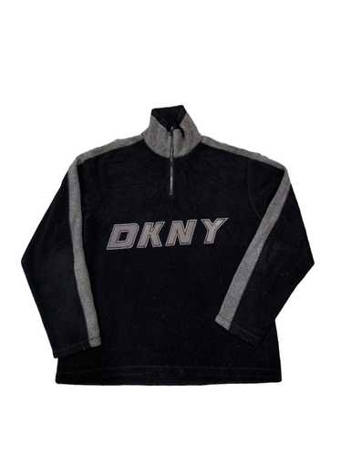 DKNY × Vintage Vintage DKNY Half Zip Flence Classi