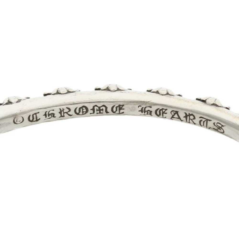 Chrome Hearts Cross Band Silver Bracelet - image 3