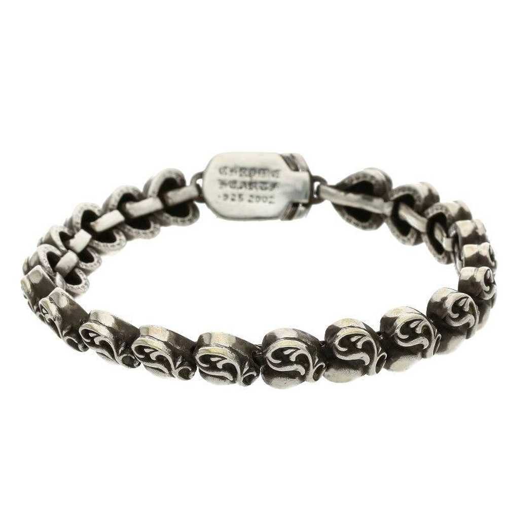 Chrome Hearts Silver Heart Link Bracelet - image 2