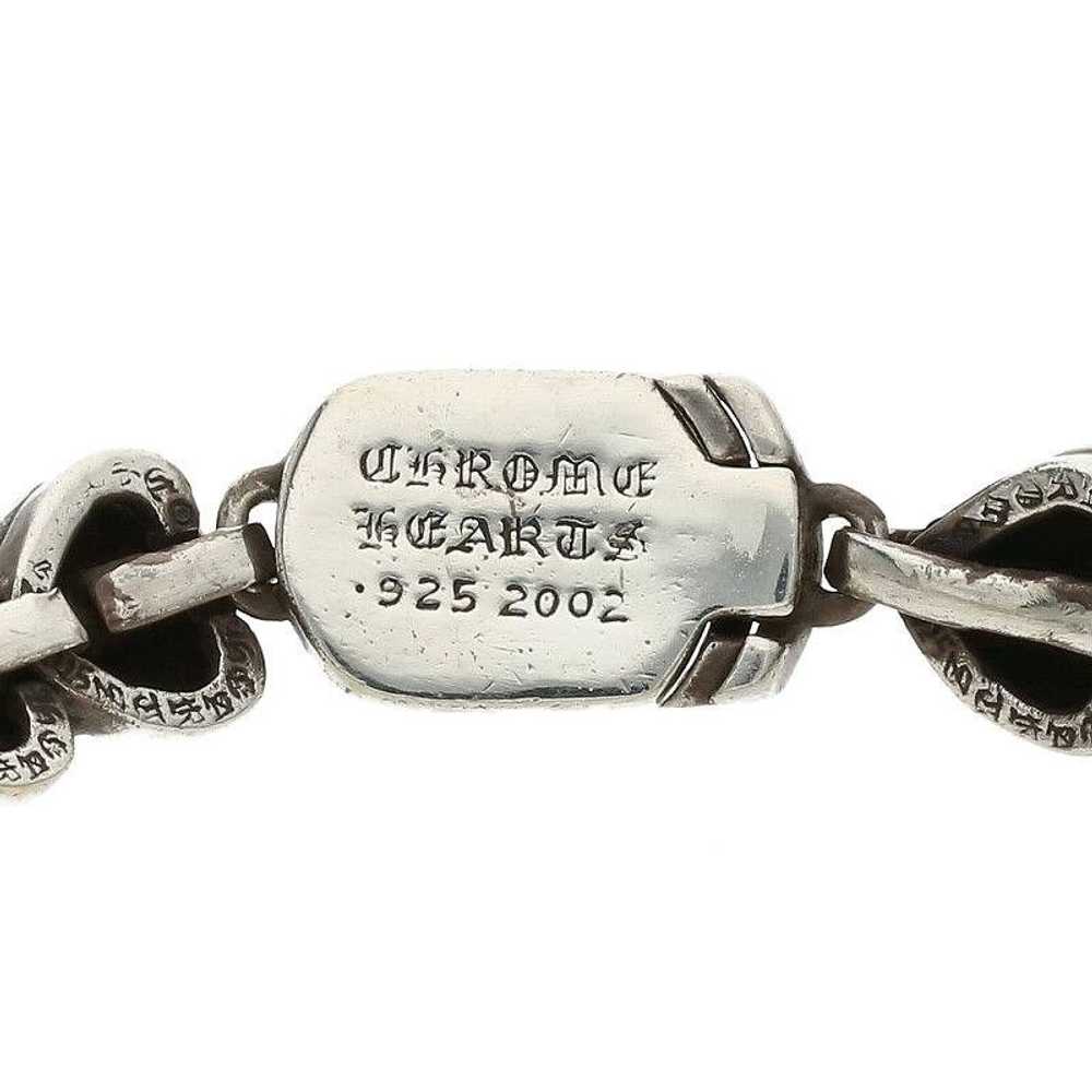 Chrome Hearts Silver Heart Link Bracelet - image 3