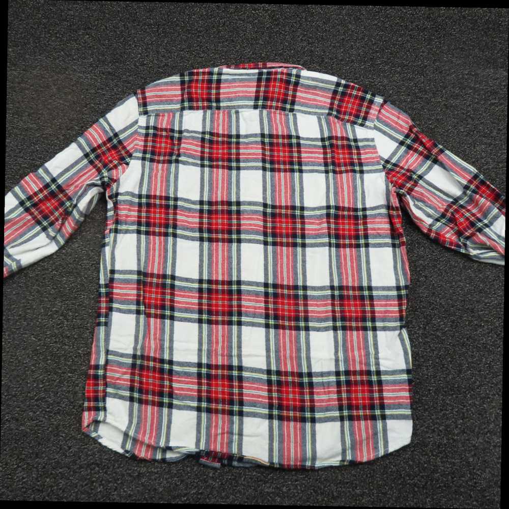 Gap Authentic Red Black and White Plaid Pattern S… - image 6