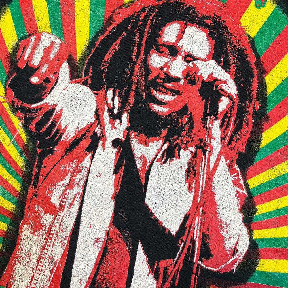 Bob Marley × Rap Tees × Vintage Vintage Bob Marle… - image 8