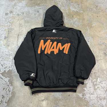 Vintage miami hurricanes starter - Gem